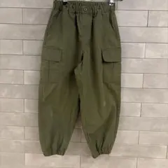 gu ワイドカーゴジョガーパンツ　130cm ジーユー