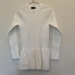 スコットクラブ　ホワイトニット 長袖