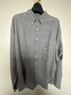 J.Crew グレー系チェック 長袖シャツ