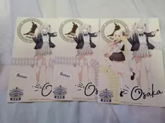 ホロライブ エキスポ 後夜祭 ポストカード 獅白ぼたん 角巻わため 3枚