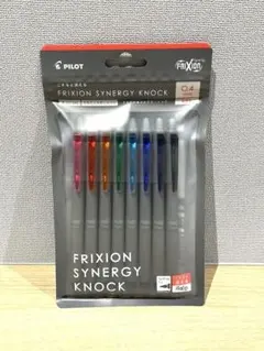 PILOTフリクション SYNERGY KNOCK 8本セット 0.4mm