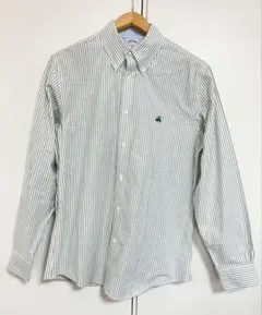 Brooks Brothersのボタンダウン長袖ストライプシャツ　Mサイズ