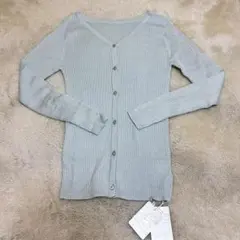 marvelous by Pierrot　ライトブルー Vネックニット　2way