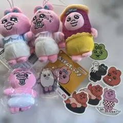 おぱんちゅうさぎ ぬいぐるみ キーホルダー スシロー ガチャ