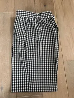 値下げ＊GU ジーユー＊ギンガムチェックのパンツ