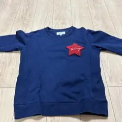 TOMMY紺トレーナー