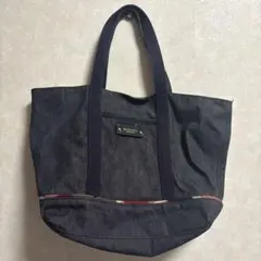 BLUE LABEL CRESTBRIDGE トートバッグ ダークデニム