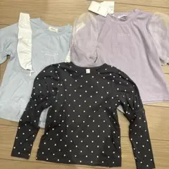長袖Tシャツ 130 3点セット