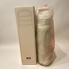 【新品】炭酸対応ステンレスボトル　ホワイト2025感謝祭ノベルティ450ml