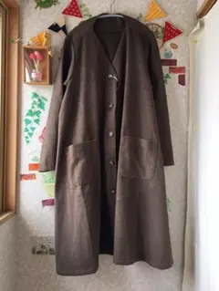 前開き ロングコートスタディオクリップ SM2 earth