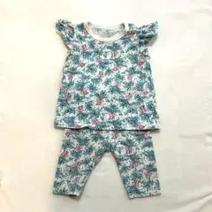 ユニクロ PAUL & JOE ベビー セットアップ 80 花柄 フリル