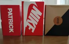 ナイキNike PATRICK パトリック UGG アグ 空箱　 計3個
