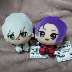 6　ちびぐるみ　ブルーロック　ブルロ　御影玲王　凪誠士郎　2個　ぬいぐるみ