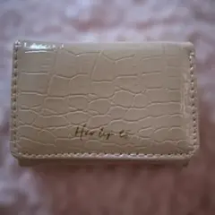 Her lip to 三つ折り財布 クロコ型押しのサムネイル