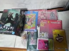 ダンダダン フィギュア　一番くじ アクリルスタンド4種　ラバーチャーム