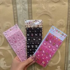 【正規品】 タイルシール ハローキティ90s 3種セット