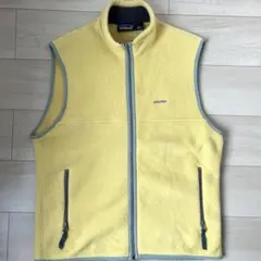 【希少・USA製】00年製 パタゴニア シンチラフリースベスト L 黄色