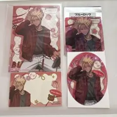 ブルーロック　バレンタイン　特典　ダイカットクリアカード　士道龍聖