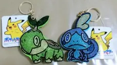 ポケットモンスター　キラキラストーン　キーホルダー　2種セットのサムネイル