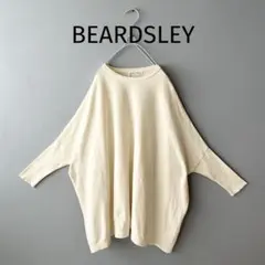 ビアズリーBEARDSLEY コットンビックニット　アイボリーのサムネイル