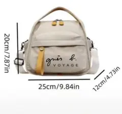 agnes b. VOYAGE 2way トートバッグ ベージュのサムネイル