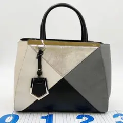 限定品 フェンディ プチトゥージュール カゴバッグ (ストロー素材