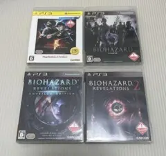 バイオハザードシリーズ4本セット PS3