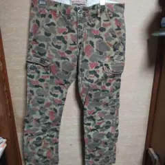 希少LEVI'S 502迷彩 カーゴパンツW36美品