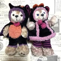 ダッフィー　シェリーメイ　2013年ハロウィンぬいぐるみバッチ