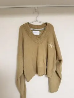 Calvin Klein ベージュ セーター
