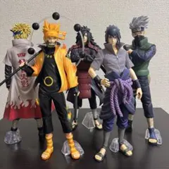 一番くじ NARUTO-ナルト- 疾風伝 フィギュア5体まとめ売り箱あり