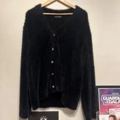 ZARA 黒 カーディガン S-M