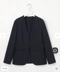 crewre ポケッタブルストレッチジャケット black サイズ2 新品未使用 crewre online store / ポケッタブルストレッチジャケット