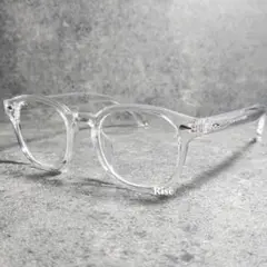 サングラス クリア UVカット 高品質 男女兼用 ボストン ウェリントン