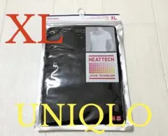 ●新品未開封●ユニクロレディース●ヒートテック半袖Tシャツ●ブラック●XL