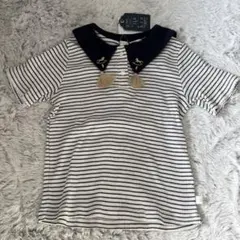 コトリ バースデイ トップス 半袖 襟付きTシャツ