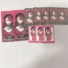 にじさんじ エデン組 レイン・パターソン 4周年 チェキ クリアファイル レア