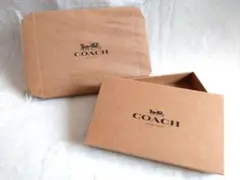 COACH ギフトボックス 箱 長財布用 未組み立て 5個セット