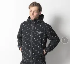 【23AW】MARK&LONA オーバーサイズフーディー ブラック