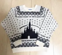 東京ディズニーリゾート シンデレラ城　ニット Lサイズのサムネイル