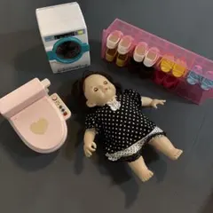 ぽぽちゃん お世話セット 洗濯機 トイレ 靴