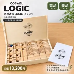 木製知育玩具】 COSAEL 木の迷宮 LOGIC コエサル 6歳〜 - メルカリ