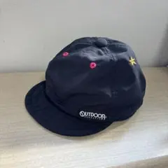 OUTDOOR 星刺繍 ベビーキャップ 調節あり 48cmのサムネイル