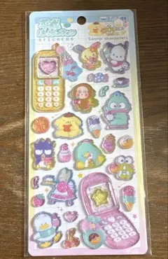 【正規品】サンリオキャラクター　平成はっぴーフォン　シール