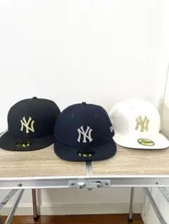 New Era 59FIFTY NYキャップ 3点セット 7 1/2