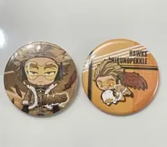 僕のヒーローアカデミア　ヒロアカ　缶バッジ　ホークス　④ サンリオ　アニアカ展