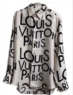 ルイヴィトン ロゴシルク長袖シャツ LOUIS VUITTON カットソー 長袖のサムネイル