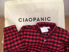 【新品】チャオパニック チェックシャツ
