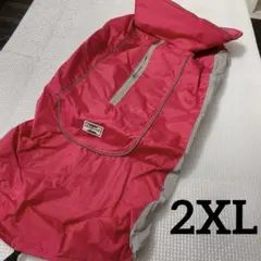 1点のみ❗️2XLサイズ　犬用冬コート ハーネスホール付き　防風　ジャケット