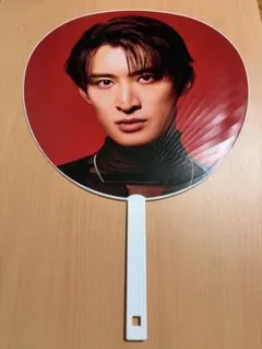 向井康二　うちわ　ON